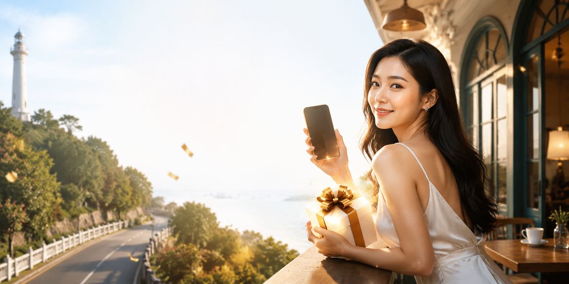 Người dùng trải nghiệm ứng dụng cá cược 773 tại Vũng Tàu bên tách cà phê